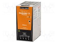 Power supply: switching; for DIN rail; 240W; 24VDC; 10A; OUT: 1 WEIDMÜLLER