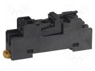 Socket; PIN: 8; 5A; 250VAC; for DIN rail mounting; screw terminals OMRON