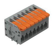 TERMINAL BLOCK, WIRE TO BRD, 7POS, 16AWG