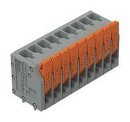 TERMINAL BLOCK, WIRE TO BRD, 9POS, 16AWG