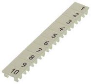 TERMINAL BLOCK MARKER, 1 TO 10, 6MM