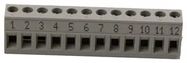 TERMINAL BLOCK PLUGGABLE 12 POSITION, 22-12AWG