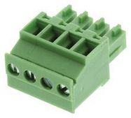 TERMINAL BLOCK PLUGGABLE, 4 POSITION, 28-16AWG