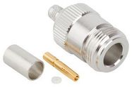 RF CONNECTOR, N, STRAIGHT JACK, CABLE
