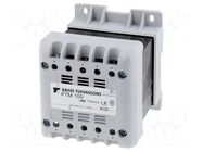 Transformer: mains; 100VA; 230VAC; 110V; Leads: terminal block BREVE TUFVASSONS