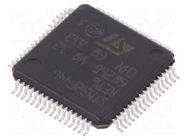 IC: STM32 ARM microcontroller; 180MHz; LQFP64; 1.7÷3.6VDC STMicroelectronics