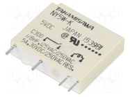 Relay: electromagnetic; SPST-NO; Ucoil: 5VDC; 5A; 5A/250VAC; NY FCL Components