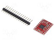 Stepper motor controller; MP6500; 1.5A; Uin mot: 4.5÷35V; red POLOLU