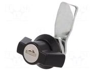 Lock; different cylinder; zinc and aluminium alloy; 18mm RST ROZTOCZE