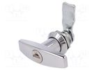 Lock; different cylinder; zinc and aluminium alloy; 21mm RST ROZTOCZE