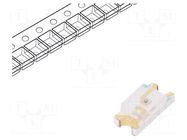 LED; yellow; SMD; 1206; 15÷39mcd; 1.7÷2.4VDC; 3.2x1.5x1.1mm; 130° EVERLIGHT