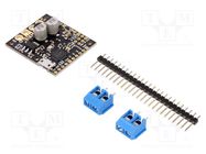 DC-motor driver; 20kHz; I2C,TTL,USB; 19A; Uin mot: 6.5÷30V; Ch: 1 POLOLU