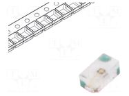 LED; red; SMD; 0402; 140°; 48mW REFOND