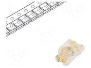LED; red; SMD; 0603; 30÷90mcd; 1.8÷2.4VDC; 1.6x0.8x0.7mm; 140°; 20mA REFOND