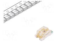 LED; yellow; SMD; 0805; 90÷260mcd; 1.8÷2.4VDC; 2x1.25x0.7mm; 140° REFOND