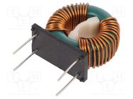 Inductor: wire; THT; 3.3mH; 7.8A; 20mΩ; 230VAC; 12.7x15mm; -20÷50% FERYSTER