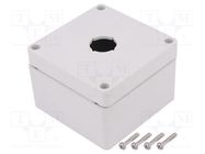 Enclosure: for remote controller; IP66; UL94-5V; X: 90mm; Y: 90mm HAMMOND