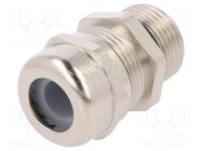 Cable gland; with long thread; M20; 1.5; IP68; brass LAPP