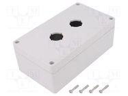 Enclosure: for remote controller; IP66; UL94-5V; X: 90mm; Y: 160mm HAMMOND