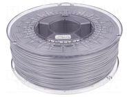 Filament: ASA; Ø: 1.75mm; aluminium; 230÷240°C; 1kg; soluble DEVIL DESIGN