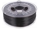 Filament: ASA; Ø: 1.75mm; black; 230÷240°C; 1kg; soluble DEVIL DESIGN