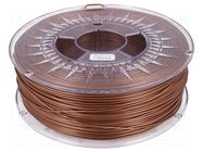 Filament: PLA; Ø: 1.75mm; copper; 200÷235°C; 1kg DEVIL DESIGN