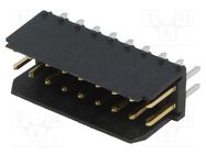 Connector: wire-board; socket; male; Dubox®; 2.54mm; PIN: 18; THT; 3A AMPHENOL COMMUNICATIONS SOLUTIONS