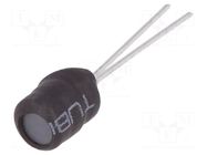 Inductor: wire; THT; 22uH; 2A; ±10%; Ø6.5x8.5mm; vertical FERROCORE