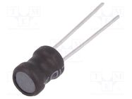 Inductor: wire; THT; 10mH; 70mA; ±10%; Ø6.5x8.5mm; vertical FERROCORE