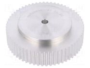 Belt pulley; T5; W: 16mm; whell width: 27mm; Ø: 94.65mm; aluminium OPTIBELT