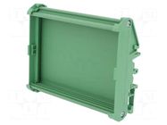 Enclosure: enclosure base; Y: 72mm; X: 150mm; Z: 28.7mm; green DEGSON ELECTRONICS