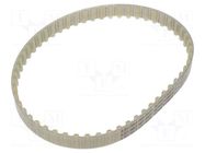 Timing belt; T10; W: 16mm; H: 4.5mm; Lw: 550mm; Tooth height: 2.5mm OPTIBELT