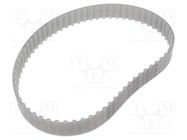 Timing belt; T10; W: 25mm; H: 4.5mm; Lw: 650mm; Tooth height: 2.5mm OPTIBELT