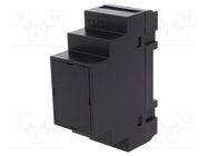 Enclosure: for DIN rail mounting; Y: 90mm; X: 35mm; Z: 65mm; ABS 