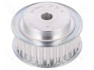 Belt pulley; T5; W: 16mm; whell width: 27mm; Ø: 46.95mm; aluminium OPTIBELT