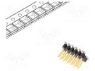 Pin header; pin strips; Minitek127®; male; PIN: 12; vertical; SMT Amphenol Communications Solutions