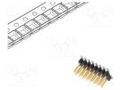 Pin header; pin strips; Minitek127®; male; PIN: 16; vertical; SMT Amphenol Communications Solutions