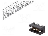 Connector: pin strips; socket; Minitek127®; male; PIN: 12; vertical AMPHENOL COMMUNICATIONS SOLUTIONS