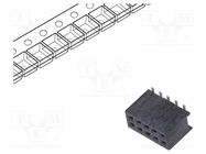 Socket; pin strips; Minitek127®; female; PIN: 10; vertical; 1.27mm Amphenol Communications Solutions