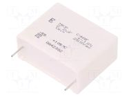 Capacitor: polypropylene; 2.2uF; 250VDC; 250VAC; Ioper.max: 6.2A KEMET