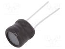 Inductor: wire; THT; 15uH; 3.5A; ±10%; Ø9.5x8.5mm; vertical FERROCORE