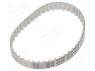 Timing belt; T5; W: 10mm; H: 2.2mm; Lw: 245mm; Tooth height: 1.2mm OPTIBELT