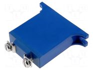 Varistor: block; 130VAC; 170VDC; 25kA; 1.2W EPCOS