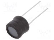 Inductor: wire; THT; 680uH; 450mA; ±10%; Ø9.5x8.5mm; vertical FERROCORE