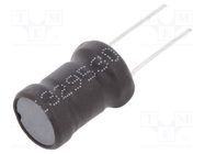 Inductor: wire; THT; 150uH; 2A; ±10%; Ø11.5x17.5mm; vertical 