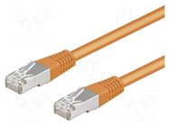 Patch cord; SF/UTP; Cat: 5e; RJ45 plug,both sides; stranded; CCA GOOBAY