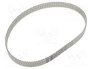 Timing belt; AT5; W: 10mm; H: 2.7mm; Lw: 255mm; Tooth height: 1.2mm OPTIBELT