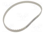 Timing belt; AT10; W: 10mm; H: 5mm; Lw: 1200mm; Tooth height: 2.5mm OPTIBELT