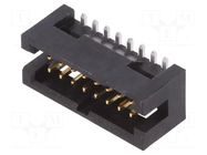 Connector: pin strips; socket; Minitek127®; male; PIN: 16; vertical AMPHENOL COMMUNICATIONS SOLUTIONS