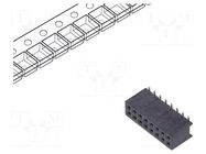 Connector: pin strips; socket; Minitek127®; female; PIN: 16; 1.27mm AMPHENOL COMMUNICATIONS SOLUTIONS